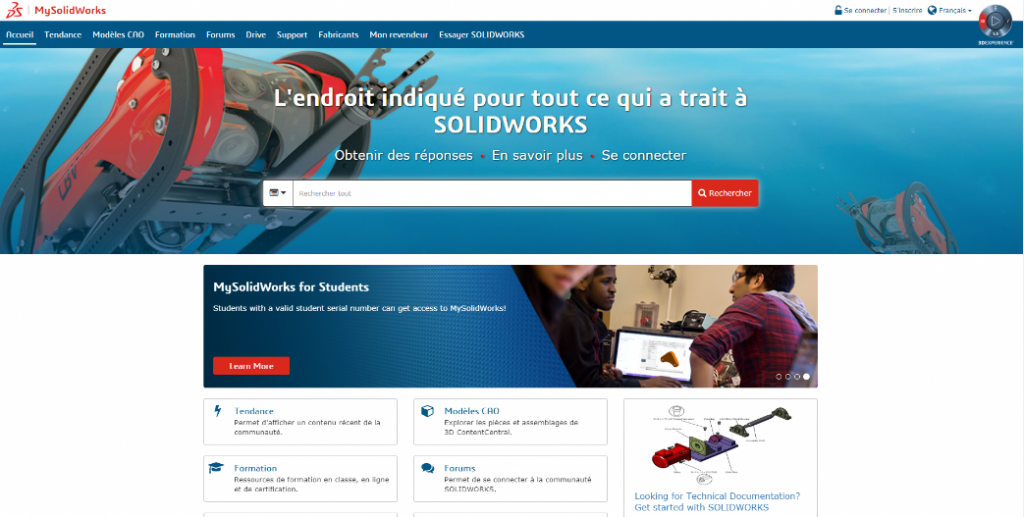 activer les produits solidworks xpress