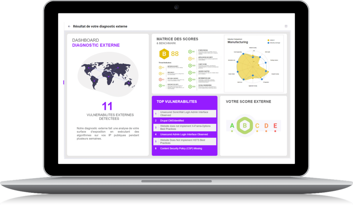 Ecran Visiativ Cyber PilotV2.2