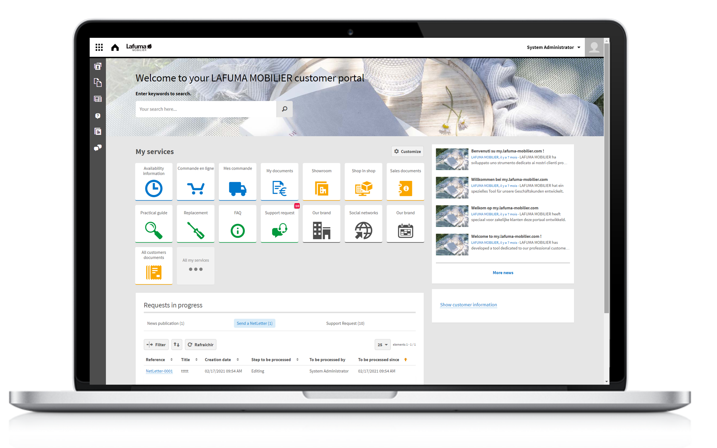 service client