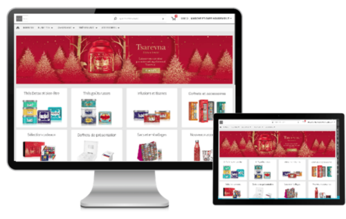 Solution ecommerce btob Kusmi Tea