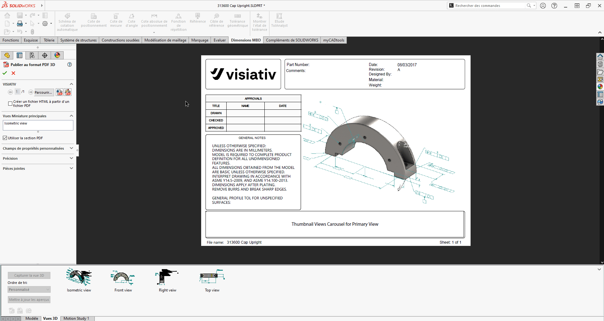 solidworks MBD