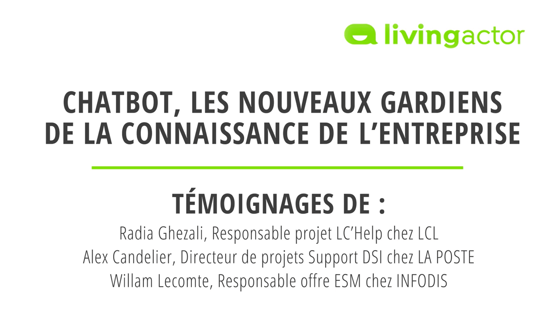 chatbot gardiens de la connaissance replay