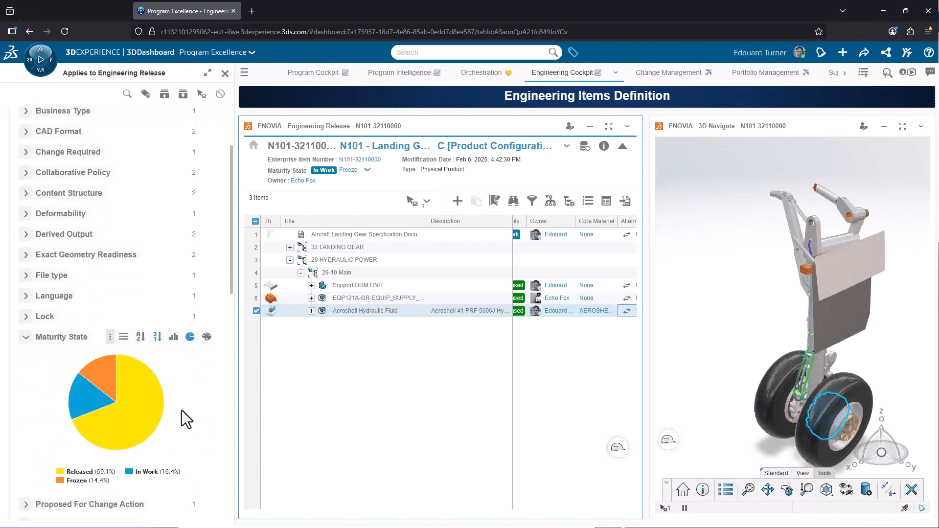 Gestion de projet CATIA 3DEXPERIENCE