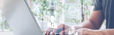 logiciel de portail client