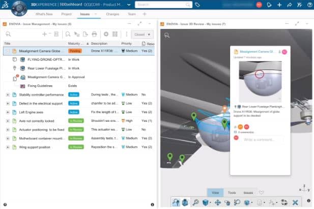 3DEXPERIENCE ROLE COLLABORATIVE INDUSTRY INNOVATOR CSV