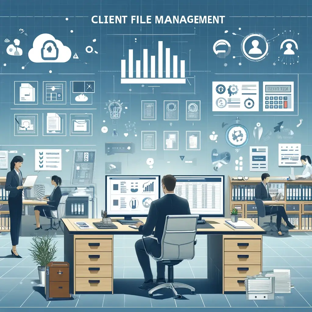 la gestion des dossiers clients