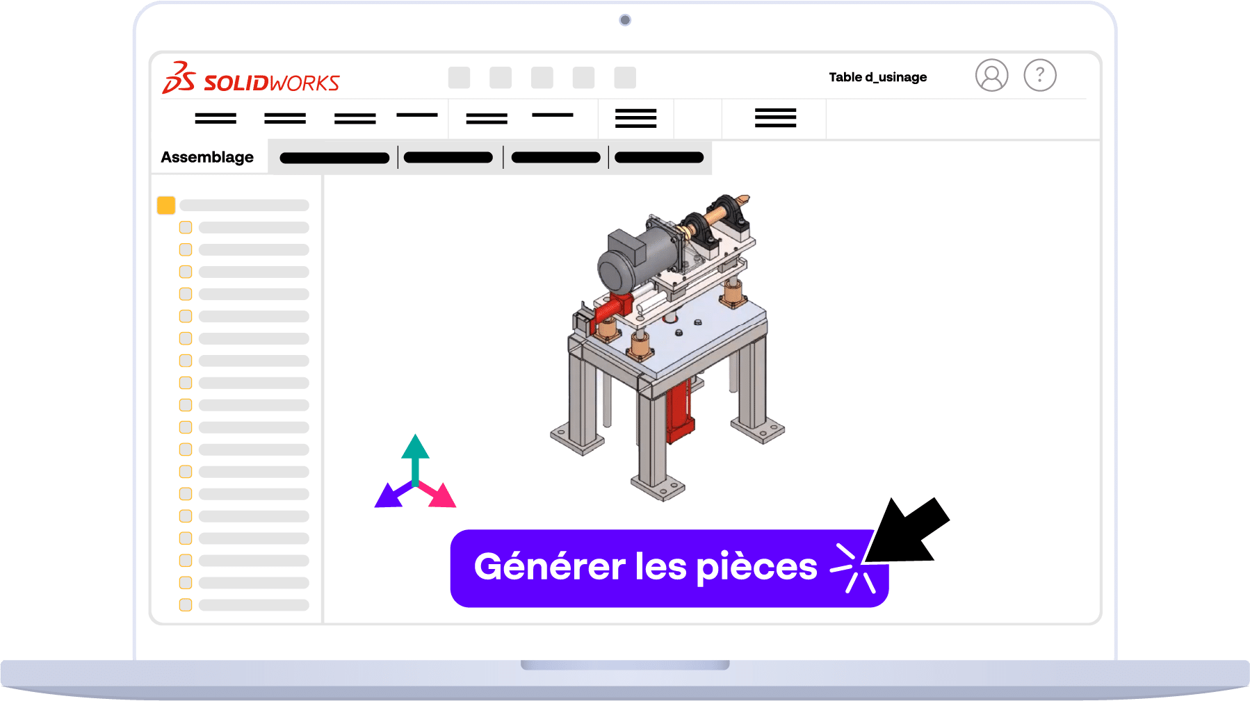 Génération catalogue de pièces