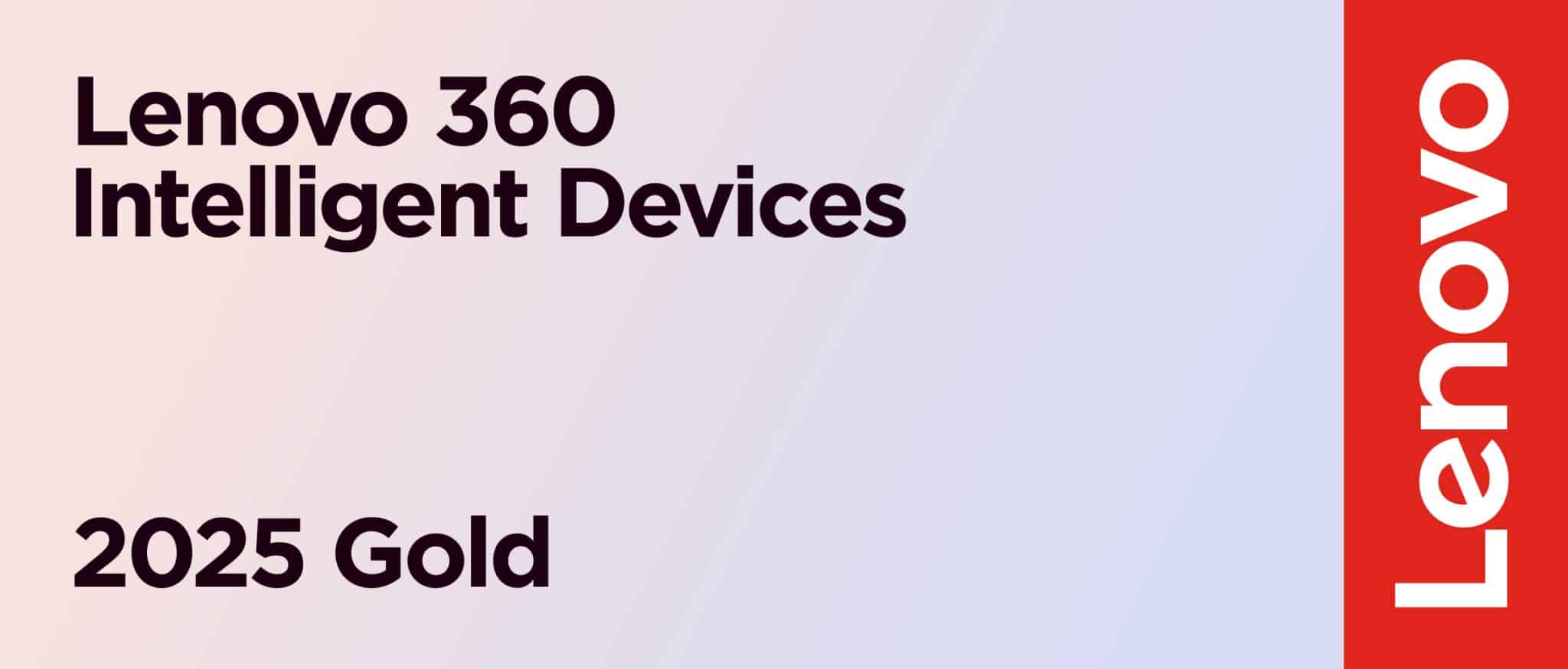 Lenovo360 Intelligent Devices 2025 Gold